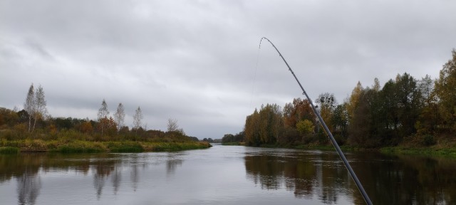 Рыбалка на реке Березина. Беларусь