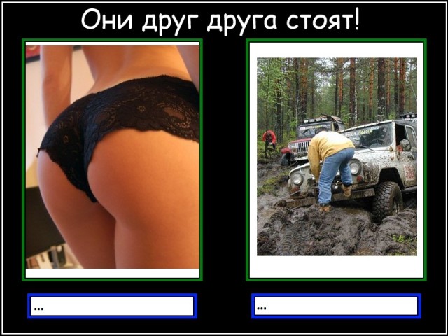 Они друг друга стоят!