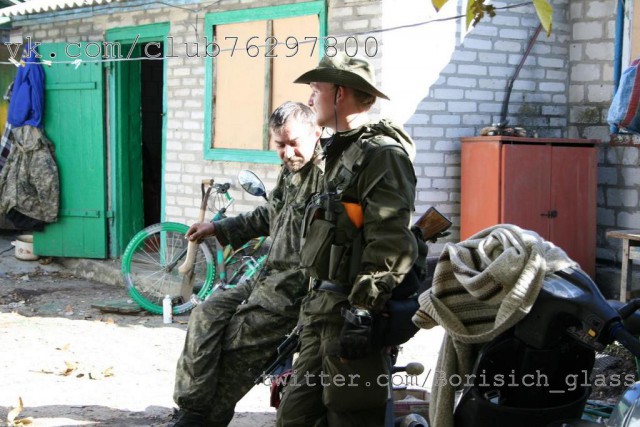 Никишино. Будни ополченцев