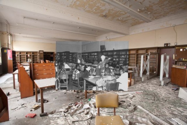 Заброшенные школы Детройта: тогда и сейчас