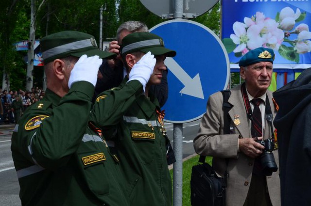 Парад Победы в Донецке