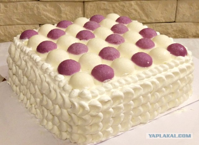 Торт с шашками