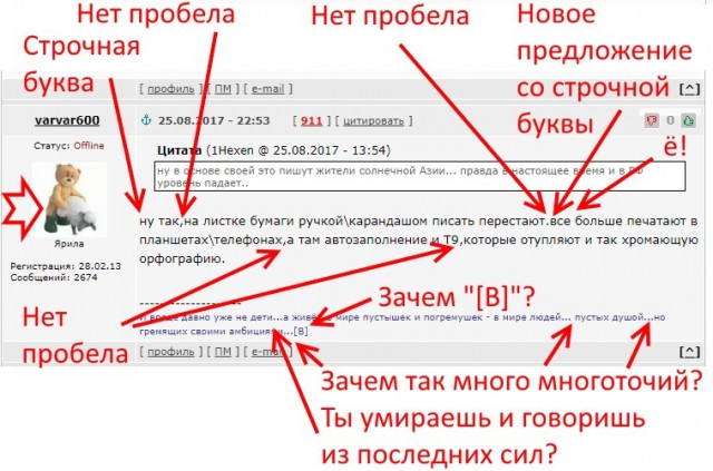 Уровень грамотности просто зашкаливает