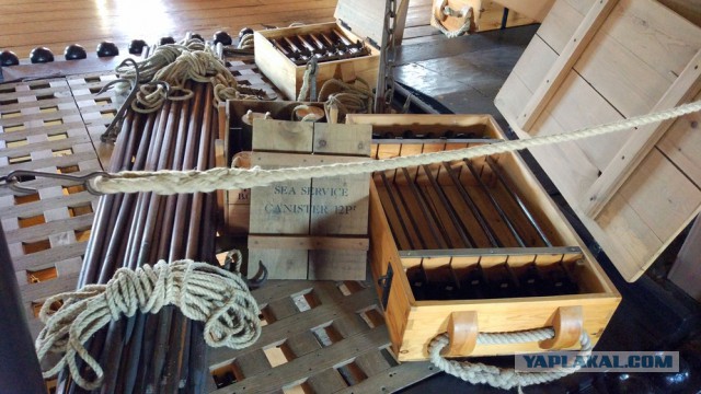 Посещение HMS Victory в г. Портсмут, Великобритания