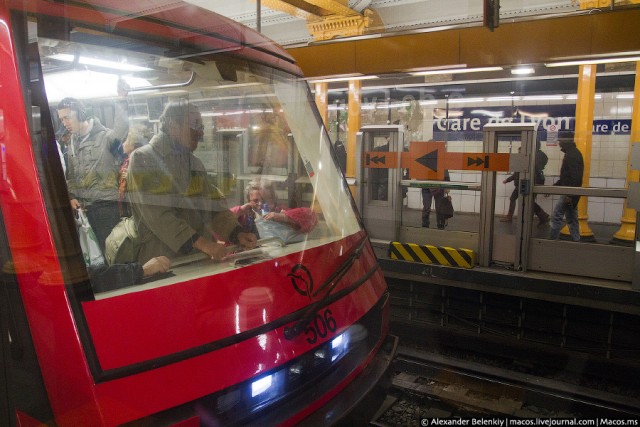 Парижский метрополитен.