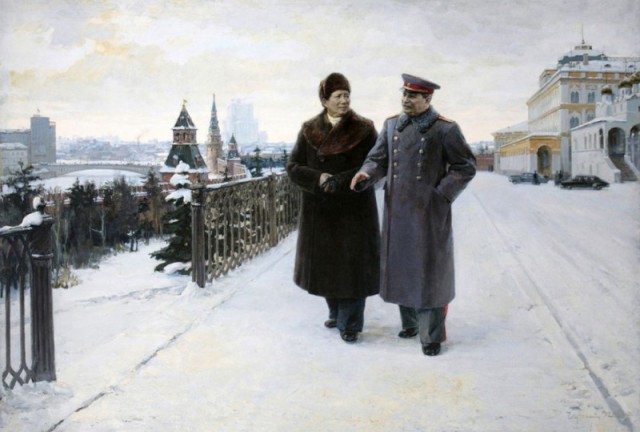 Жизнь Сталина в живописи