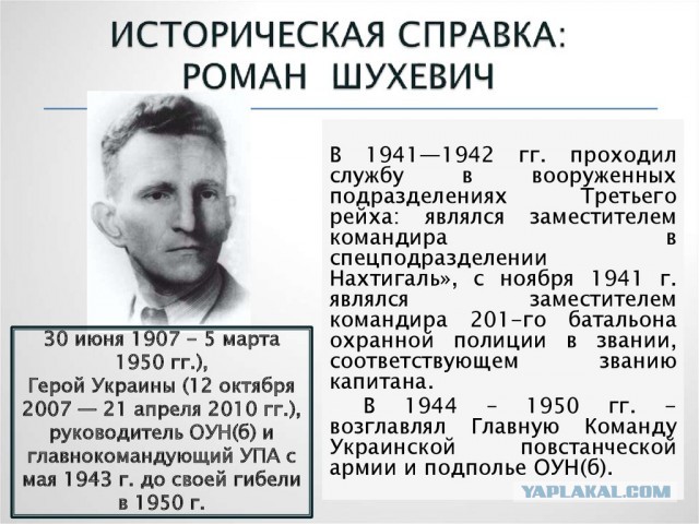 Во Львове уничтожили музей украинского националиста Шухевича