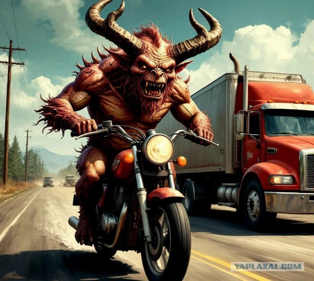 Полтергейст в погоне за бензовозом