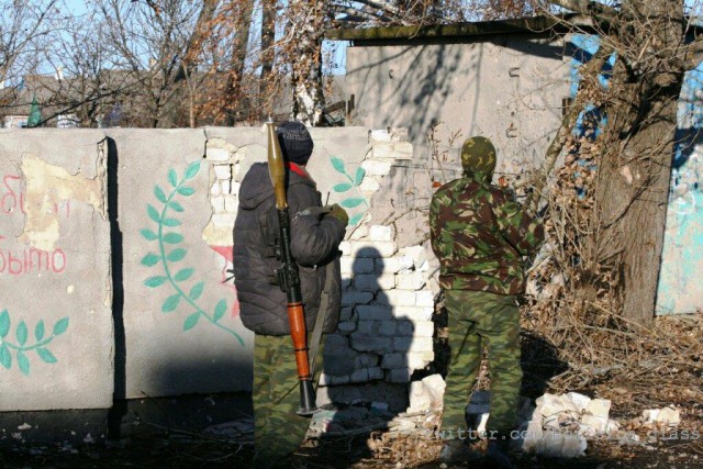 Зачистка аэропорта от войск украинских ВС