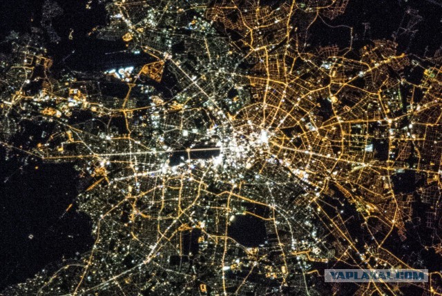 Ночные города мира из космоса