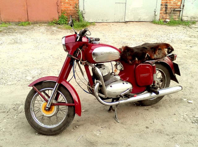 Реставрация мотоцикла JAWA 350 1963 г.в