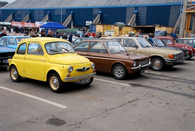 Classic Motor Show в городе Лахти, Финляндия