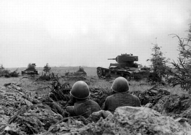 Красная армия в боях 1941г