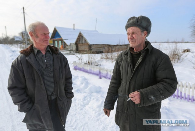 Последний житель глухой белорусской деревни