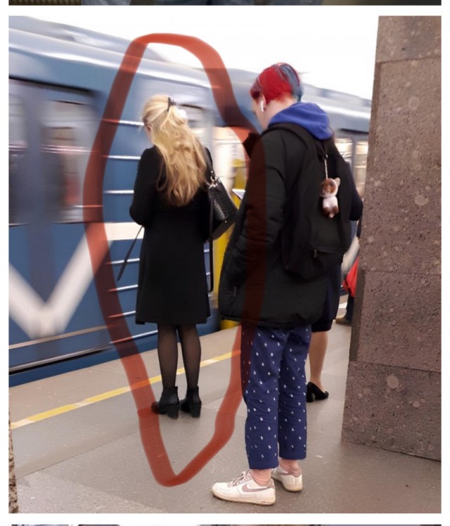 Свежие модники из метрополитена