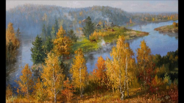Осень в картинах Владимира Жданова