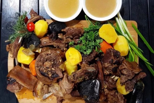 Необычный способ запечь мясо