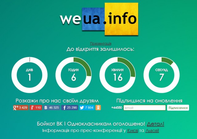 Запущена первая социальная сеть для украинцев