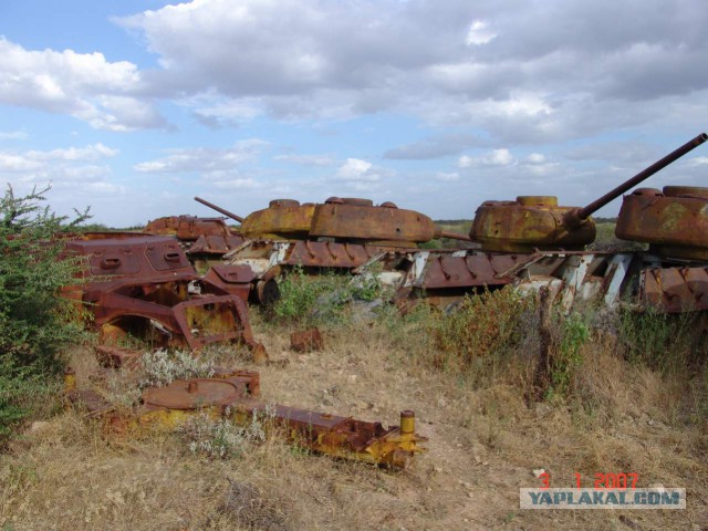 Где ещё воевала "34-ка" после Второй мировой?
