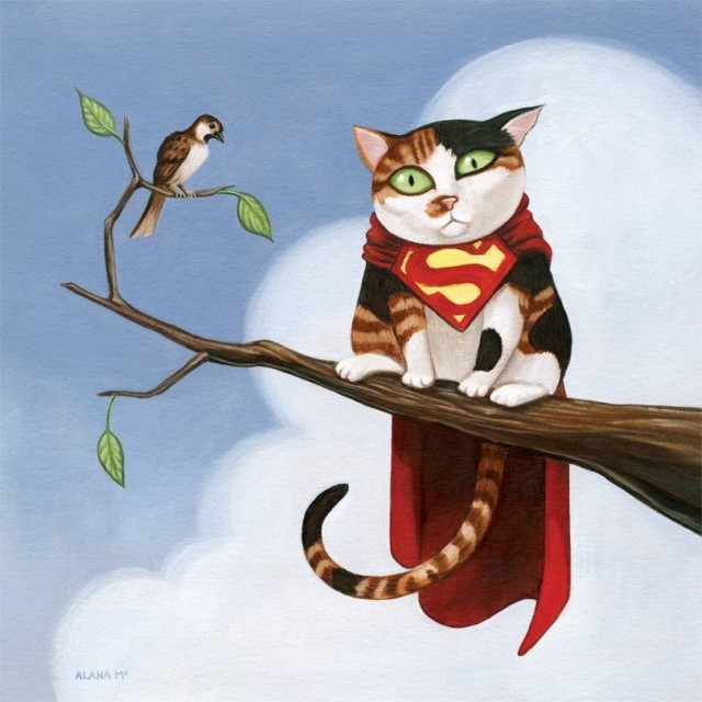 Коты - супергерои