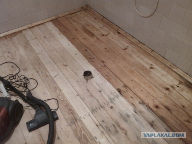 Как я пол на кухне обновил