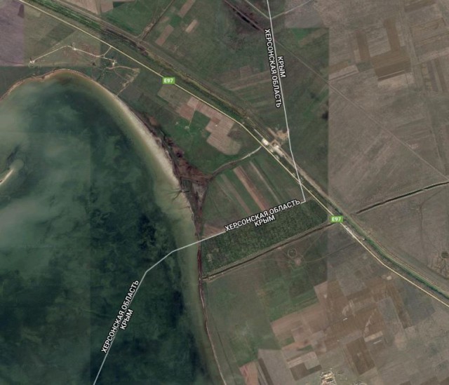 Водная блокада Крыма превращает юг Украины в огромное болото.