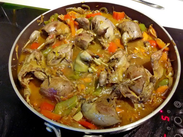 Рябчик с брусникой