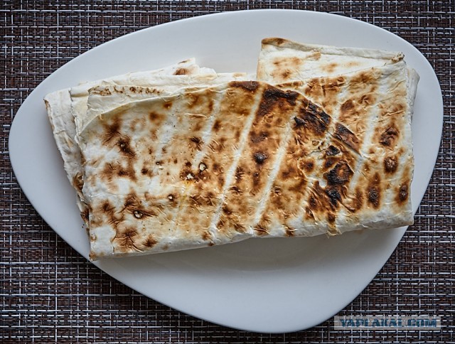 Шавуха с шашлыком...