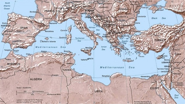 Средиземное море: 11 фактов