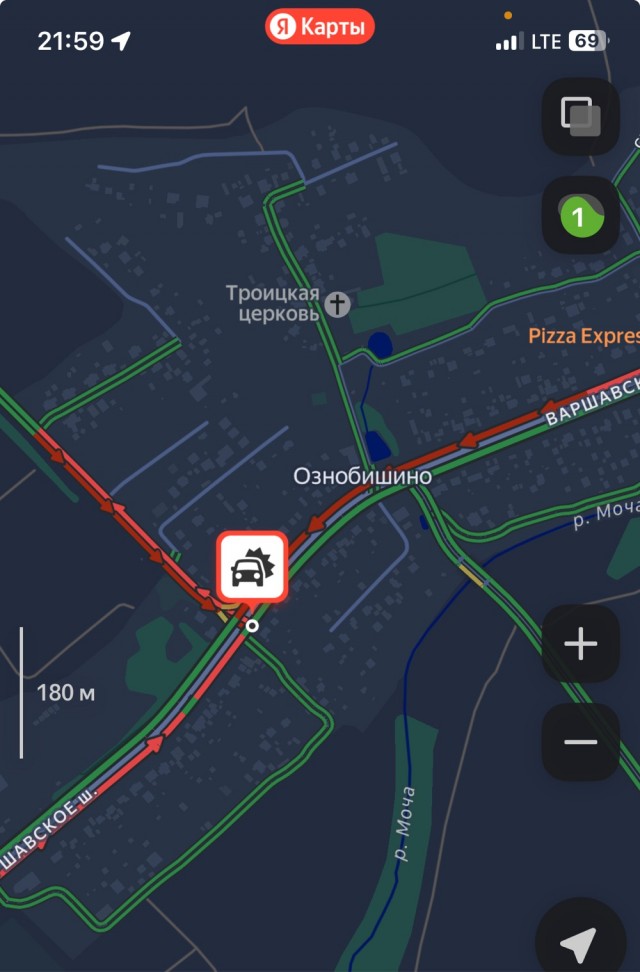 ДТП в Новой Москве