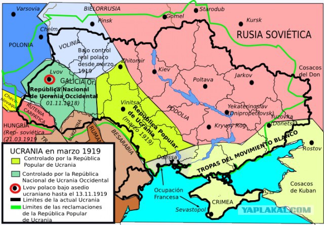 Юго-восток Украины вышел из под контроля Киева.