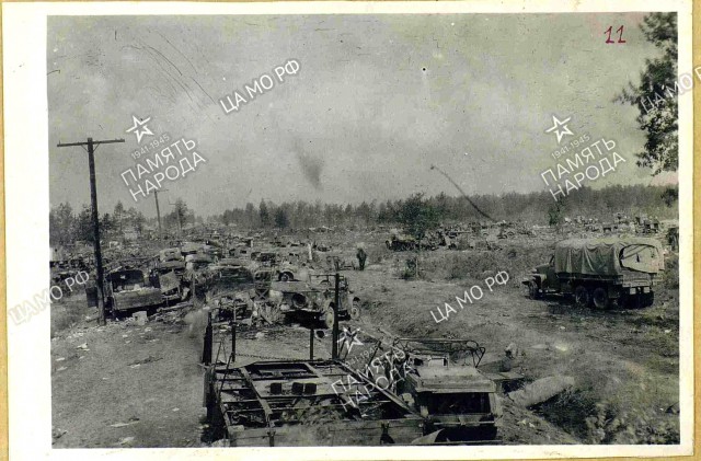 Результат работы нашей авиации (июнь 1944)
