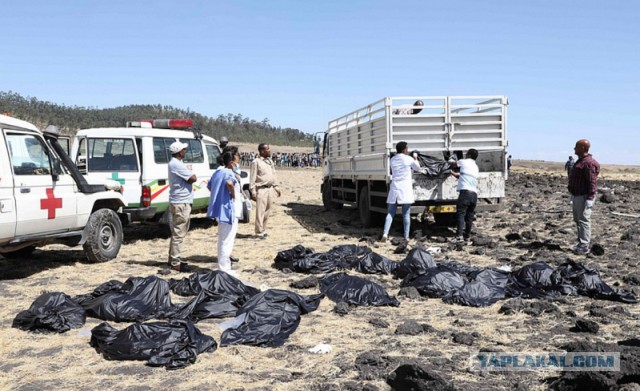 Самолёт авиакомпании Ethiopian Airlines с 149 пассажирами и 8 членами экипажа потерпел крушение