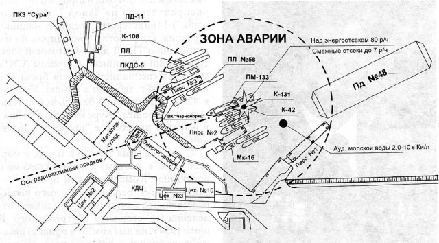 Аварии атомных подлодок - К-431, 10 августа 1985 года