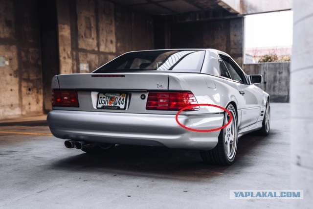 На продажу выставили очень редкий Mercedes-Benz SL600 с тюнингом от RENNtech