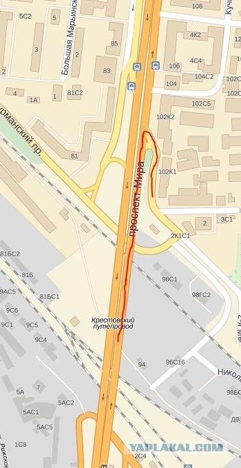 ДТП в Москве на пр.Мира