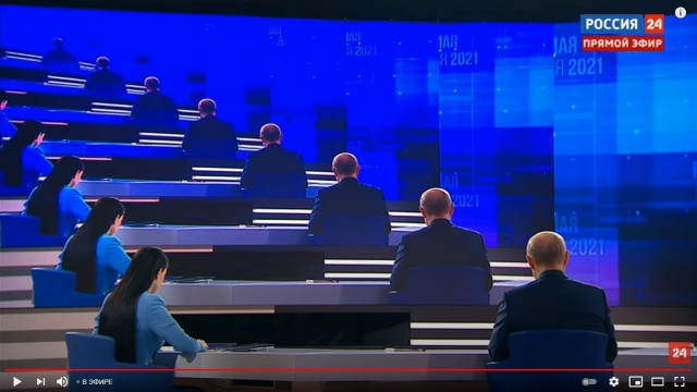 Прямая линия с Владимиром Путиным. Трансляция