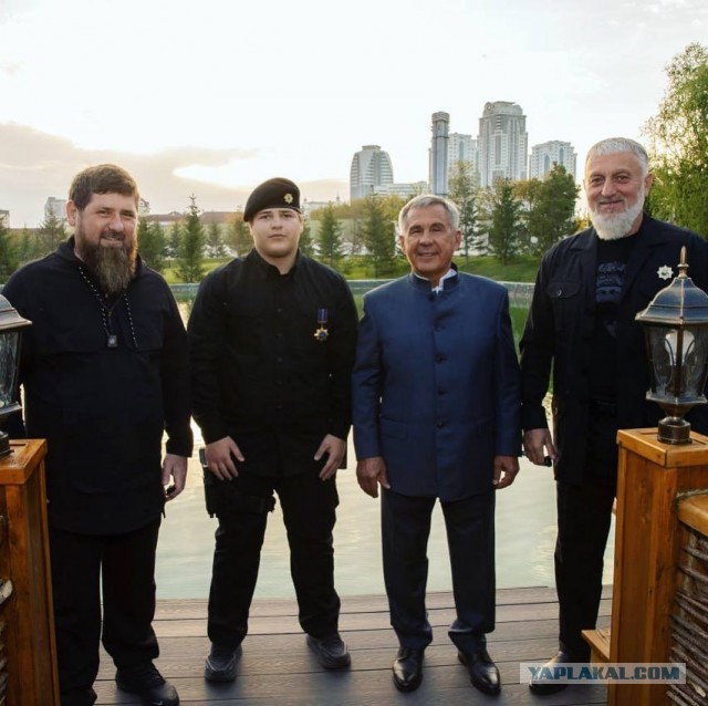 Сын Кадырова получил еще одну награду