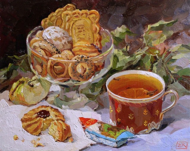 НеобыЧАЙная живопись