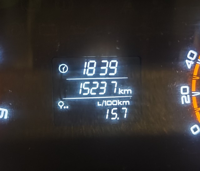 У кого какой расход на авто?