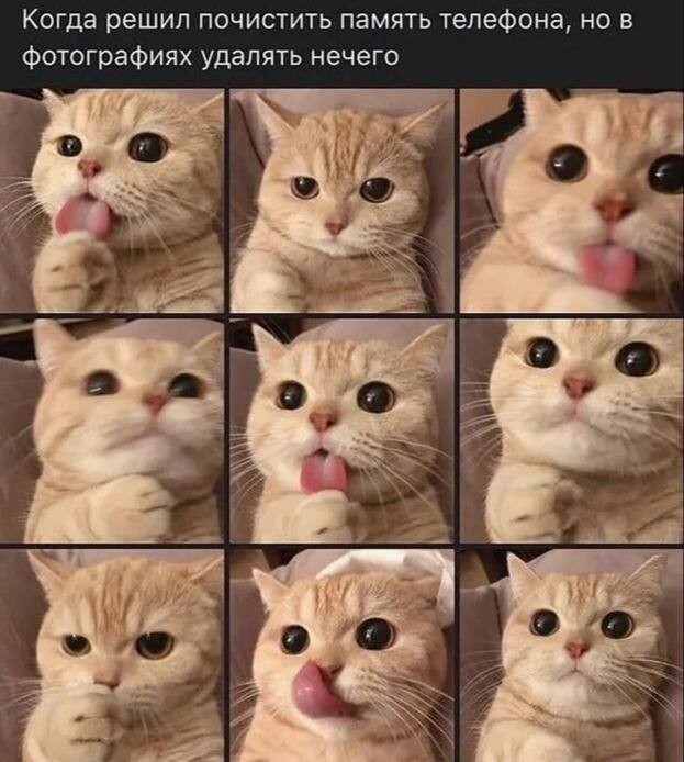 А память забита, даже удалив ненужные