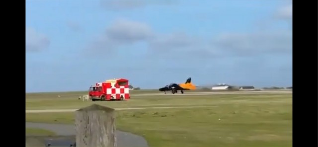 Спасение за секунды до гибели сняли в Британии
