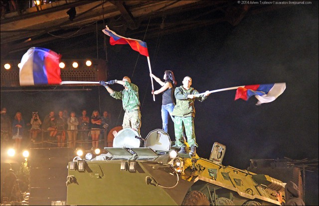 В Севастополе человек поджёг себя у всех на глазах