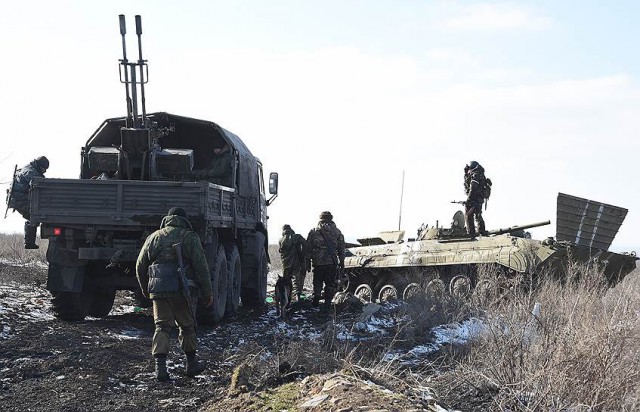 Здесь было Дебальцево