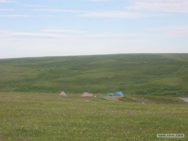 Заполярье, поездка за хариусом