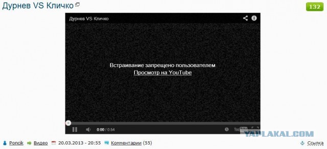 Дурнев VS Кличко