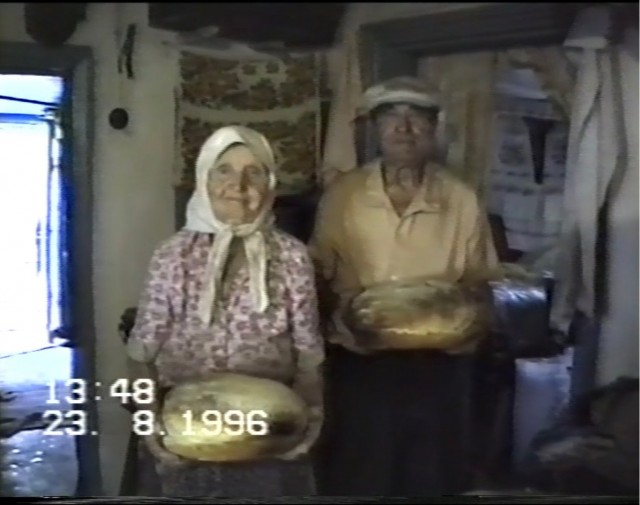 Яичница с колбасой