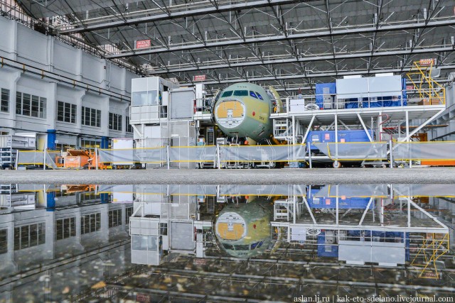 Как собирают самолеты Airbus