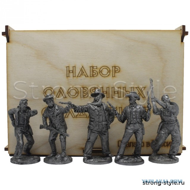 Кооперативные оловянные солдатики второй половины 80-х годов