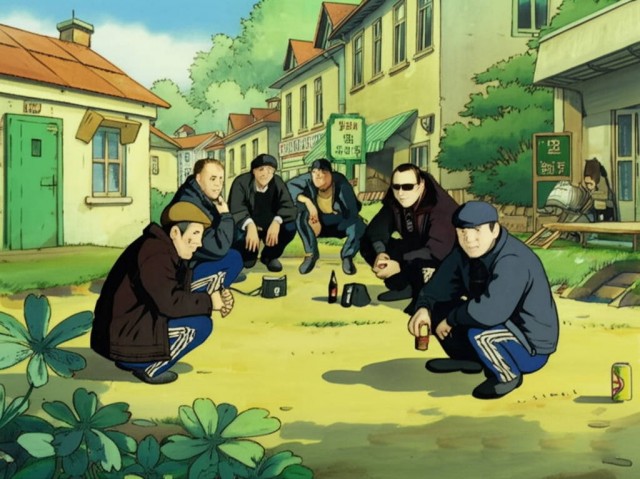 Однажды на ЯПе. Фотожаба ИИ.